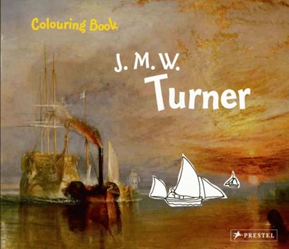 Coloring Book Turner, Prestel Publishing - Paperback - 9783791370903