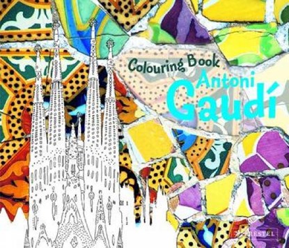 Colouring Book Antoni Gaudi, Prestel Publishing - Paperback - 9783791372037