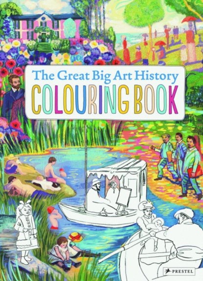 The Great Big Art History Colouring Book, Annabelle Von Sperber - Gebonden Paperback - 9783791372952