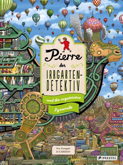 Pierre, der Irrgarten-Detektiv, und die mysteriöse Pyramide, Hiro Kamigaki ; Ic4design - Gebonden - 9783791376462