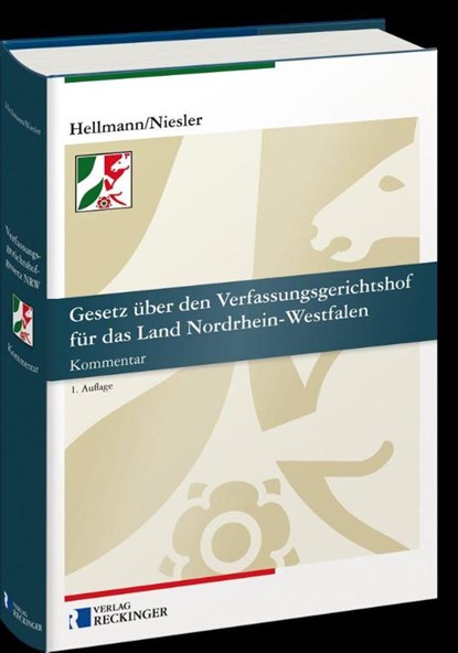 Gesetz über den Verfassungsgerichtshof für das Land Nordrhein-Westfalen, Yvonne Hellmann ; André Niesler - Gebonden - 9783792204214
