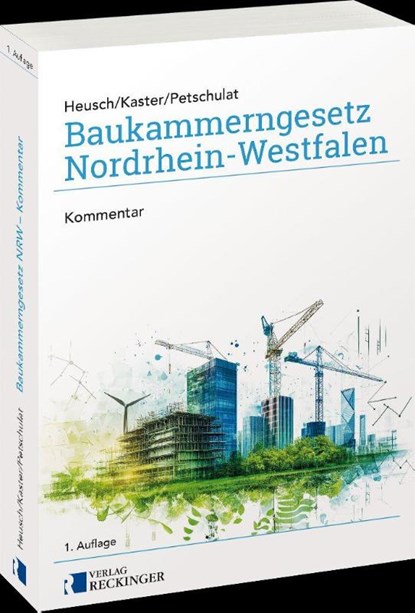 Baukammerngesetz Nordrhein-Westfalen, Andreas Heusch ; Georg Kaster ; Alexander Petschulat - Paperback - 9783792204245