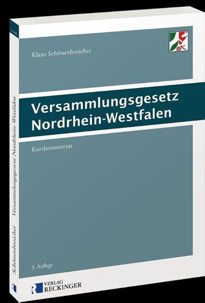Versammlungsgesetz Nordrhein-Westfalen, Klaus Schönenbroicher - Paperback - 9783792204283