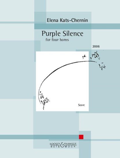 Purple Silence 4 Hörner. Partitur., Elena Kats-Chernin - Gebonden - 9783793140634
