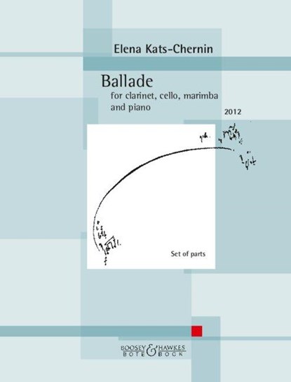 Ballade Stimmensatz., Elena Kats-Chernin - Gebonden - 9783793143253