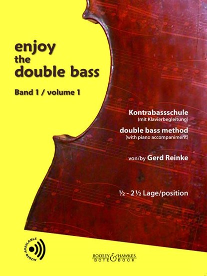 enjoy the double bass, Gerd Reinke - Gebonden - 9783793143628