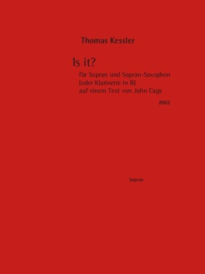 Is it?, Thomas Kessler - Gebonden - 9783793145868