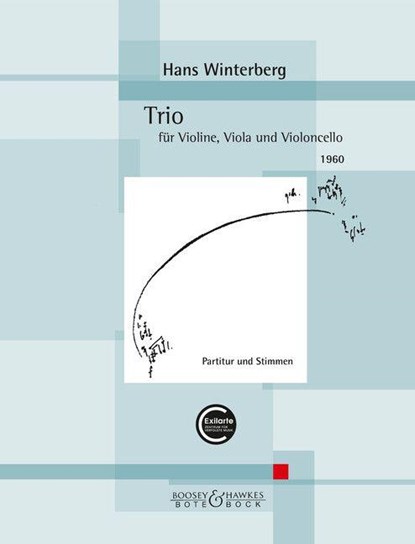 Trio. Partitur und Stimmen, niet bekend - Gebonden - 9783793146001