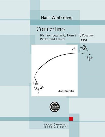 Concertino. Studienpartitur, niet bekend - Gebonden - 9783793146209
