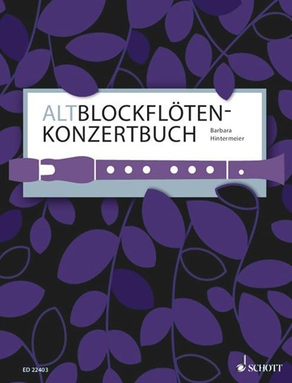 Altblockflöten-Konzertbuch, Barbara Hintermeier - Gebonden - 9783795709136