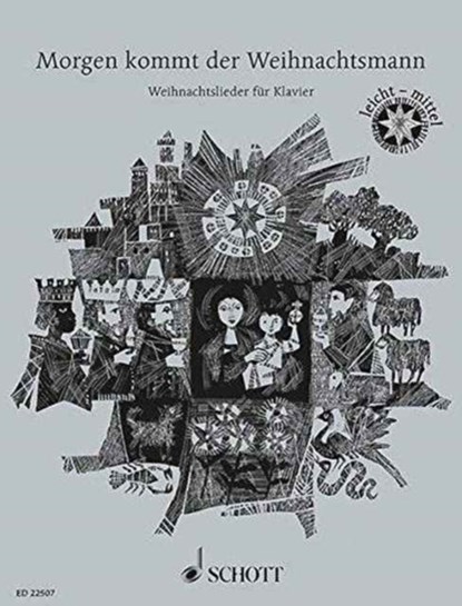 Morgen kommt der Weihnachtsmann, niet bekend - Gebonden - 9783795709877