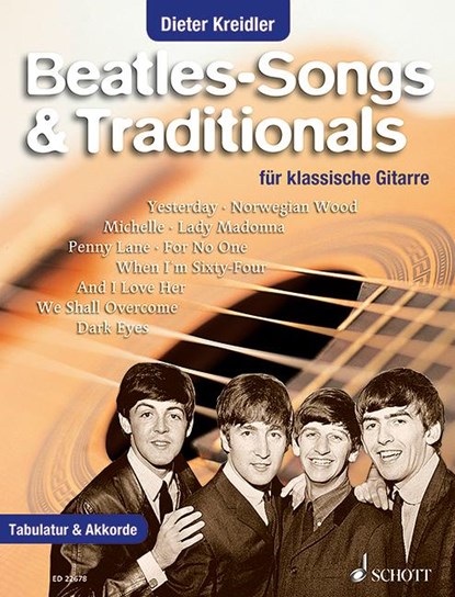 Beatles-Songs & Traditionals, Dieter Kreidler - Gebonden - 9783795711061