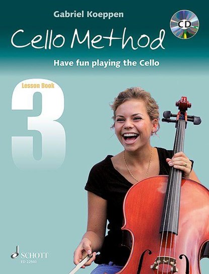 Cello Method: Lesson Book 3, Gabriel Koeppen - Gebonden - 9783795711290