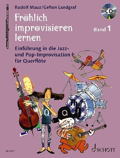 Fröhlich improvisieren lernen, Gefion Landgraf ; Rudolf Mauz - Gebonden - 9783795712419