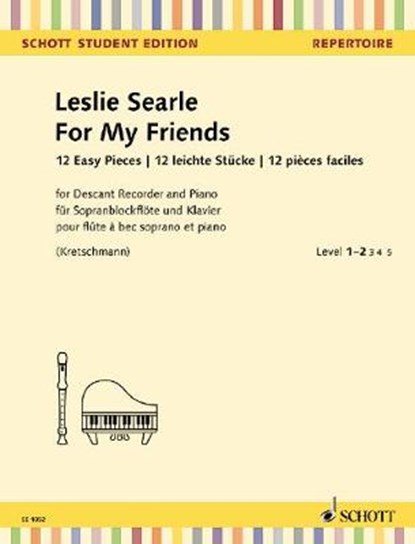 For My Friends, SEARLE,  Leslie - Paperback - 9783795716653