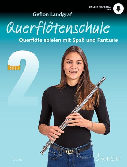 Querflötenschule Lehrbuch 2, Gefion Landgraf - Gebonden - 9783795717520