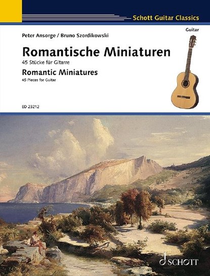 Romantische Miniaturen. Gitarre., Peter Ansorge ;  Bruno Szordikowski - Gebonden - 9783795719302