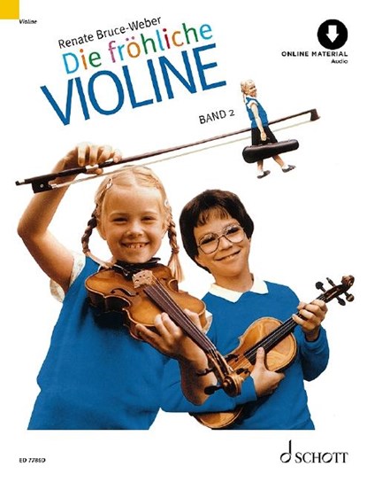 Die fröhliche Violine Band 2, Renate Bruce-Weber - Gebonden - 9783795721619