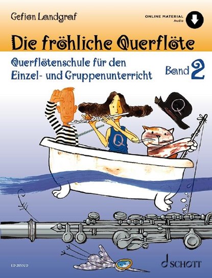Die fröhliche Querflöte, Gefion Landgraf - Gebonden - 9783795721886