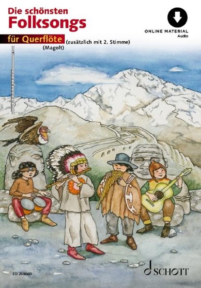Die schönsten Folksongs, Hans Magolt ; Marianne Magolt - Gebonden - 9783795721985