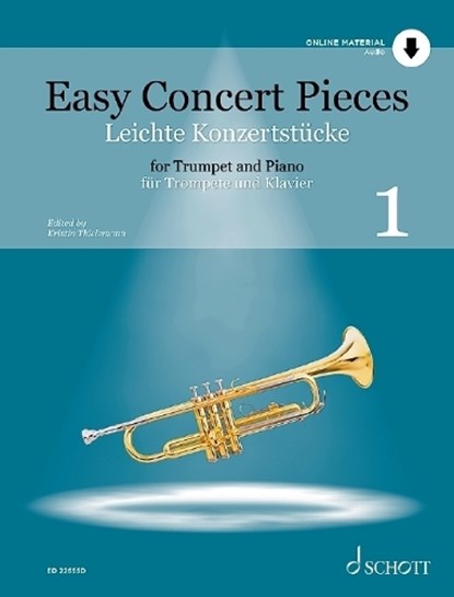 Easy Concert Pieces Band 1. Trompete und Klavier, Kristin Thielemann - Gebonden - 9783795721992
