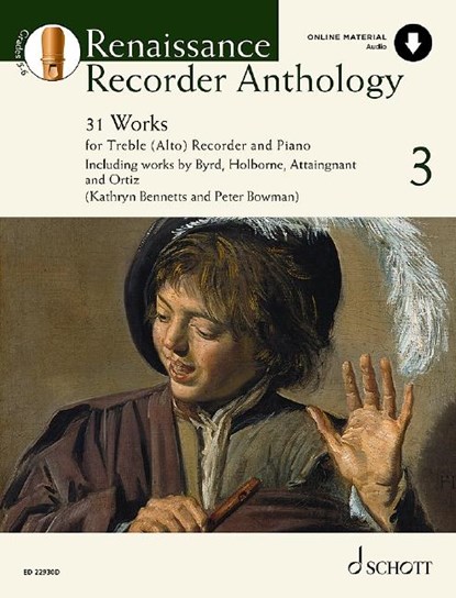 Renaissance Recorder Anthology 3, Kathryn Bennetts ; Peter Bowman - Gebonden - 9783795722234