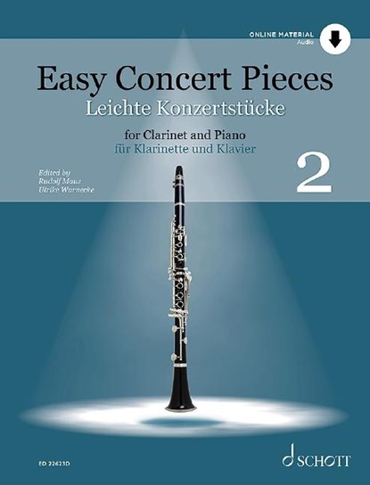 Easy Concert Pieces, Vol. 2, RUDOLF MAUZ - Paperback - 9783795724467