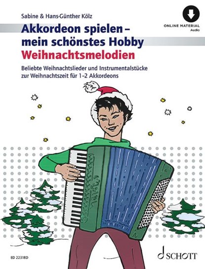 Weihnachtsmelodien, Sabine Kölz ; Hans-Günther Kölz - Gebonden - 9783795724849