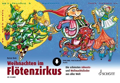 Weihnachten im Flötenzirkus, Rainer Butz - Overig - 9783795724863