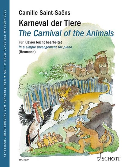 Karneval der Tiere, Camille Saint-Saëns - Gebonden - 9783795725716
