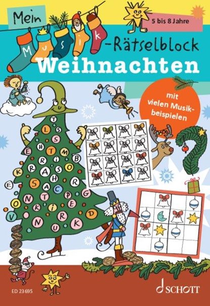 Mein Musik-Rätselblock - Weihnachten, Maren Blaschke - Paperback - 9783795730642