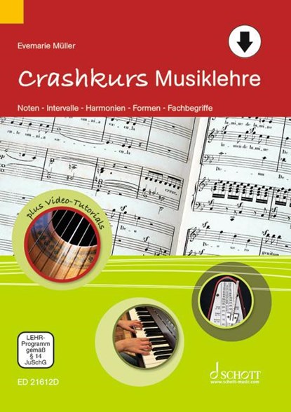 Crashkurs Musiklehre, Evemarie Müller - Paperback - 9783795730956