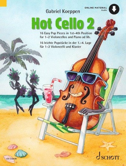 Hot Cello 2 mit Online-Material Audio, niet bekend - Gebonden - 9783795731304