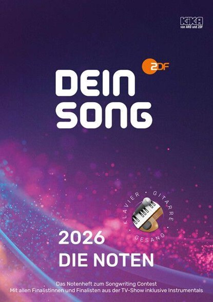 Dein Song 2026 - Die Noten, Ellya Franz - Gebonden - 9783795734824