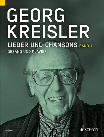 Lieder und Chansons. Gesang und Klavier. Band 4, Thomas A. Schneider ; Barbara Kreisler-Peters - Gebonden - 9783795744595