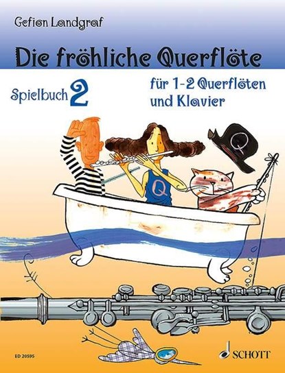 Die fröhliche Querflöte, Gefion Landgraf - Gebonden - 9783795745974