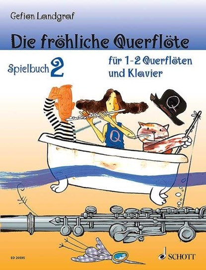 Die fröhliche Querflöte, Gefion Landgraf - Gebonden - 9783795745974