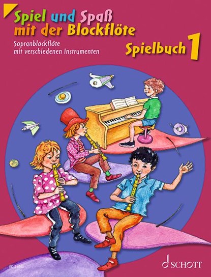 Spiel und Spaß mit der Blockflöte. Spielbuch 1, Hans-Martin Linde ;  Konrad Hünteler ;  Gudrun Heyens ;  Gerhard Engel - Paperback - 9783795747039