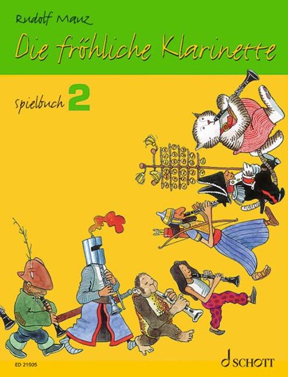 Die fröhliche Klarinette. Spielbuch 02, Rudolf Mauz - Gebonden - 9783795748104