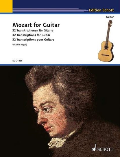 Mozart for Guitar, Wolfgang Amadeus Mozart ; Martin Hegel - Paperback - 9783795748562