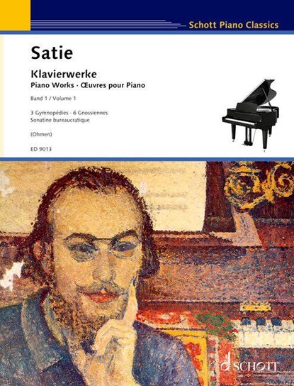PIANO WORKS VOL 1, ERIK SATIE - Paperback - 9783795752644