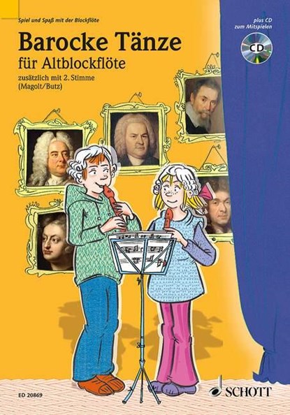 Barocke Tänze, Rainer Butz ; Hans Magolt - Gebonden - 9783795754952