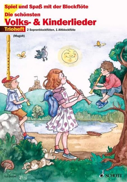 Die schönsten Volks- und Kinderlieder, Hans Magolt ; Marianne Magolt - Gebonden - 9783795755171
