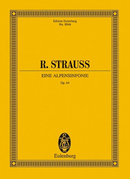 Eine Alpensinfonie, Richard Strauss - Gebonden - 9783795761011