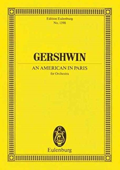 An American In Paris, GEORGE GERSHWIN - Paperback - 9783795762124