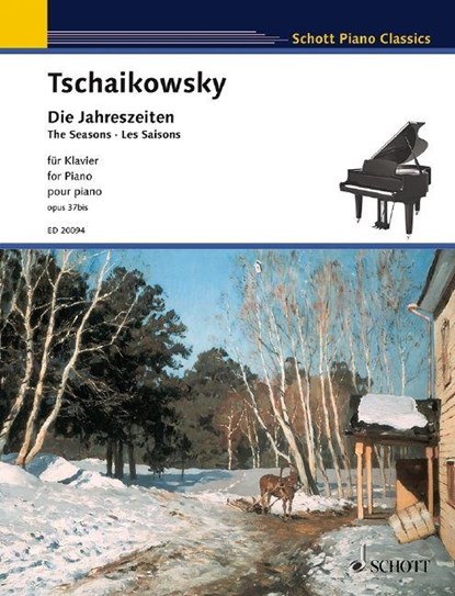 Die Jahreszeiten op. 37bis, Ljudmila Korabel'nikova ; Polina E. Vajdman - Gebonden - 9783795796242