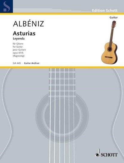 Asturias, Isaac Albéniz - Gebonden - 9783795798369