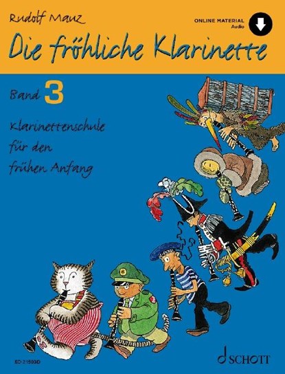 Die fröhliche Klarinette, Rudolf Mauz - Gebonden - 9783795798932