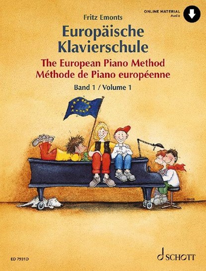 EUROPEAN PIANO METHOD BAND 1, Fritz Emonts - Paperback - 9783795799137