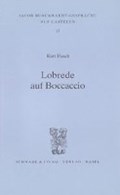Flasch, K: Lobrede auf Boccaccio | Kurt Flasch | 
